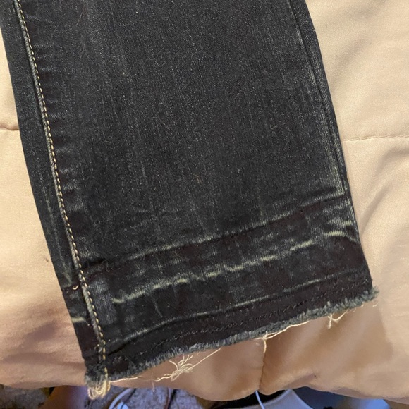 Destructed hem jeans - Picture 2 of 4